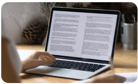 Reviewing a manuscript draft